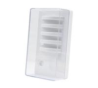 Generic Eyelash Grafting Pallet Acrylic Storage Box Eyelash Extension Container Palette Holder Dust Protection for Beauty Artist Make-up Area Salon Personal, White