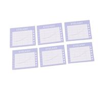 Generic Eyelash Storage Box Magnetic Holder Portable Organizer for Eyelash Artists 19.5x9cm with 6 Magnetic Strips