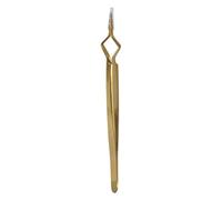 Generic Eyelash Tweezers with Ergonomic, Curved for Professional Volume Eyelashes