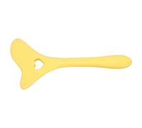 Generic Eyeliner Aid Silicone Tool for Precise Eye Makeup with Cream Applicator, Perfect for Novice or Artists, 117mm X 59mm (Yellow)