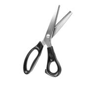 Generic Fabric Edge Pinking Shears Scissors Clipper for Dressmaking and Crafting - Stainless Steel Blades, 23 Cm Length, Cutting Teeth Sizes 3/4/5/7 Mm (5mm)