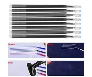 Generic Fabric Marker Pen Refill Durable Marking Tool for DIY Leather Accessories and Sewing, 100 Pieces for Tailors and Cross Stitch Enthusiasts (Black)