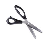 Generic Fabric Professional Dressmaking Stainless Steel Pinking Shears Scissors for Craft Sewing 3 5 7mm Round Edge, for DIY Projects (3mm)