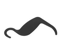 Generic Face Makeup Stencils Nose Eyebrow Cheekbone Contour Stencils for Beauty Lovers Makeup Artists Non- Eyebrow Template for Various Face Shapes (Black)