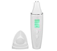 Generic Face Skin Tester Tool Simple Appearance Smart Display Skin Analyzer Portable Digital Pen, Historical Data Query, Home Beauty Salon, ABSTest Head (White)