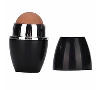 Generic Facial Roller, Practical Volcanic Stone Promote Cell Metabolism Releasing Pore Oil Small Portable Skin Care Tools for Skin Care (Black)