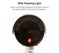 Generic Fake Camera, Dummy Cameras For Outside Fake Security with Realistic Looking Scare Away Criminals For Home Security, Conservation