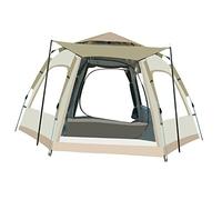 Generic Family Tent, Breathable Mesh Oxford Cloth Camping Tent for Hiking (Large)
