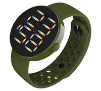 Generic Fashionable Digital Watch, Round Screen Led Sports Watch, Waterproof