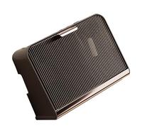 Generic Fashionable Wall Router Cable Box Large Capacity WIFI Router Storage Case with Lid for Office Study Room Desktop Use (Coffee Color Large Size 30x12x22cm/11.8x4.7x8.7in)