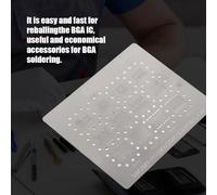 Generic Fast and Economical BGA Soldering Accessories, Universal Net Stencils Templates for BGA Reballing BGA153/162/169/186/221/254/EMMC