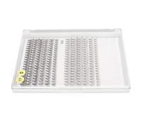 Generic Faux Lash Extensions Lightweight Varied Lengths for Eyelash Salons and Training for Long Lasting Use 240pcs Individual False Eyelashes Cluster