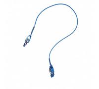 Generic Fencing Wire Clip Fencing Cable Connector Cord Replacement Accessory With Conductive Core And Transparent Connector For Stable Made of PVC Suitable, Blue, New Blue Head Clip Wire