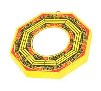 Generic Feng Shui Decor, Chinese Bagua Mirror Bagua Mirror Traditional Chinese Feng Shui Wood for Home Business Lucky (4-inch concave Mirror)
