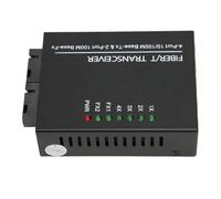 Generic Fiber Transceiver Optical Cable Individual Mode Single Fiber Optical Transceiver Transmitter Receiver Single Mode Network (GB Plug)