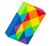 Generic Fidget Snake Cube Twist Puzzle Toy ABS Plastic, Portable Mini Size for On-The-Go Fun, Great Children Gift, 72 Blocks