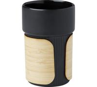 Generic Fika Bamboo Sleeve 340ml Tumbler in Black Generic Black