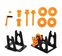 Generic Filament Spool Winder Compact PETG Hand Cranked Winder for P1S X1 Models Improve AMS Workflow Match the Appropriate Model Type