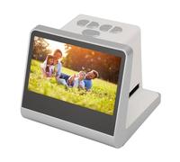 Generic Film Scanner Digital HD LCD Screen Memory 14MP Interpolation 22MP for Old Memories Preservation Material: ABS and Metal (UK Plug)