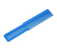 Generic Fine Wide Tooth Professional Pocket Comb Barber Hairdressing Comb for Smooth Hair Combing, Durable Plastic, Suitable for All Hair Types 1 Salon Barber (Blue)