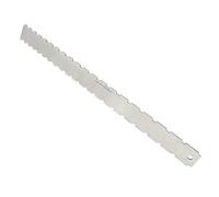 Generic Fine Workmanship Guitar Fretboard Notched Straight Edge Ruler Tool Great for Checking Guitar Neck Straightness for Players Silver Stainless Steel 16.5x1.4x0.2"