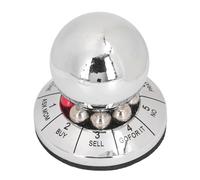 Generic Finger Decompression Ball Rugged Durable Multifunctional Stress Relief Toy Decision Maker Metal Ball for Office Home Use Premium Metal Material 5x5x5cm