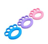 Generic Finger Exerciser Hand Grip Strengthener 3pcs Finger Strengthener for Musicians Climbers Athletes Pink Blue Purple 10lbs 20lbs 30lbs