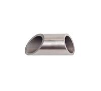 Generic Finger Slide Bar Silver Smooth Slide Stainless Steel for Guitar and Banjo with Sustain, Acoustic Guitar Accessory for Country Jazz Blues Players