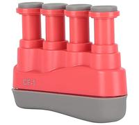 Generic Finger Strengthener, Ergonomic Silicone Hand Grip Exerciser for Guitar Bass Piano Ukulele Violin, with 5 Pounds for Finger Strength Training (Roseate)