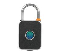 Generic Fingerprint Padlock Smart Lock with APP Unlock Biometric Security for Gym Luggage and Aluminium Alloy (Fingerprint)