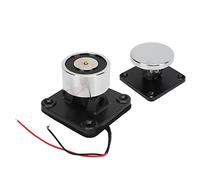 Generic Fire Protection Electromagnetic Door Holder Highly Durable Manual Release for Emergency Escape for Fire Glass Doors Aluminum Alloy Wall Mounted for Home Office