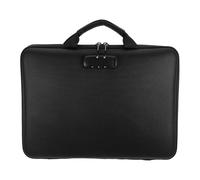 Generic Fireproof Document Bag: File Organizer with Lock - Fireproof Storage Folder for Important Documents 13-Pocket Handheld Safe for Business Travel