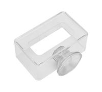 Generic Fish Feeding Ring Anti-Floating Acrylic Feeder for Aquarium, Keeps Fish Food Clean and Accessible, 1 Unit (Small size 6 * 10cm)