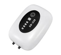 Generic Fish Tank USB Oxygen Pump Dual Modes Small Oxygen Pump with Intermittent Supply for Outdoor and Indoor Use ABS Material (SB 228 Dual Holes)