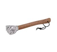 Generic Fist Shaped Hammer, Stainless Steel Head Hammer, Shock Absorbing Hardwood Handle for Home Outdoor Use & Decorative Display