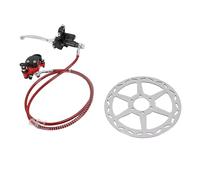 Generic Fit for Mini Bike Hydraulic Disc Brake Kit Professional 180mm Brake Caliper System for Baja Doodle Dirt DB30 Baja, Stainless Steel Hydraulic Fit for Master Cylinder Kit for Riders