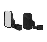 Generic Fit for Polaris RZR ATV UTV Side Rear View Mirror Adjustable with Large Vision for Maverick, ABS and Glass Material, 2PCS Wing Mirror for Off-road Driving