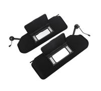 Generic Fit for Sun Visor Durable with Lights and Mirrors for Chevy Corvette C5 1997-2004 Black