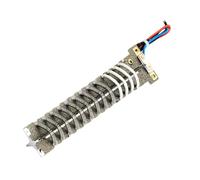 Generic-fit heat gun heating cores feature mica paper construction for even heat distribution and permanent heat distribution of parts