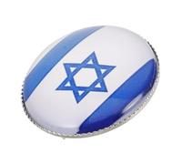 Generic Flag Badge Pin Metal Brooch for Travel Souvenirs Versatile Lapel Pin for Clothing Hats Backpacks Unique Design for Men and Women Heritage Symbol Accessory