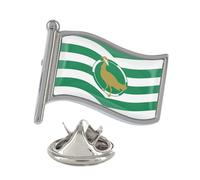 Generic Flag of Wiltshire County Flag Silver Lapel Pin Badge