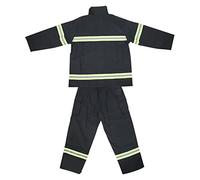Generic Flame Resistant Shirt & Coat & Trousers, Fireproof Heatproof Firemen Protective Reflective Workwear, M