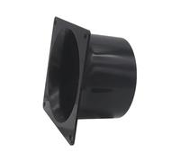 Generic Flange Duct Connector, Dryer Vent Adapter, Simple Assembly, PP Material, Suitable for Bathroom and Kitchen Hydroponics, 3 inch