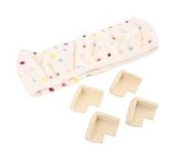 Generic Flannel Gripper Strip Frame Cover Protective for Rug Hooking Punch Needle Sewing, Soft Elastic Material for Home Use (Type 7 Beige)