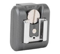 Generic Flash Hot Shoe Adapter Flash Mount Shoe Adapter for NEX-3 C3 F3 NEX-5 5N 5R 5C 5T with Metal Touch Lock Nut for (Black)