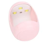Generic Flash Lamp, Led Nail Light for Gel Nails Portable Mini Single Finger Art Gel Polish Dryer Light Quick Dry Lamp USB Dryer for Fast Curing (Pink)