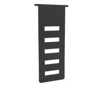 Generic Flat Stove Plug Extension Plate, Stable Plate Appliance Plug Extension Heat Resistant 5 Slots for GS 450R (Black)