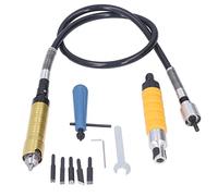 Generic Flex Shaft Adapter Attachment, Durable Flexible Extension for Power Drill Conversion, Ideal for Small, Hard-to- Spaces, 10 Pcs Set