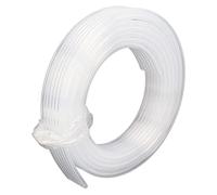 Generic Flexible 6 Line Ink Tube Premium HTPE Resin for UV Printers Length Printer Ink Hose for Photo Inkjet - Anti Aging, Wear (Clear)