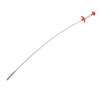 Generic Flexible 60cm Drain Cleaning Tool Grabber Claw, Silver Grey Handheld Drain Remover for Kitchen and Bathroom Sink Hair Clog Removal